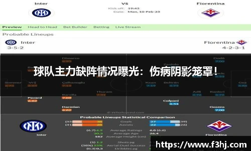 球队主力缺阵情况曝光：伤病阴影笼罩！